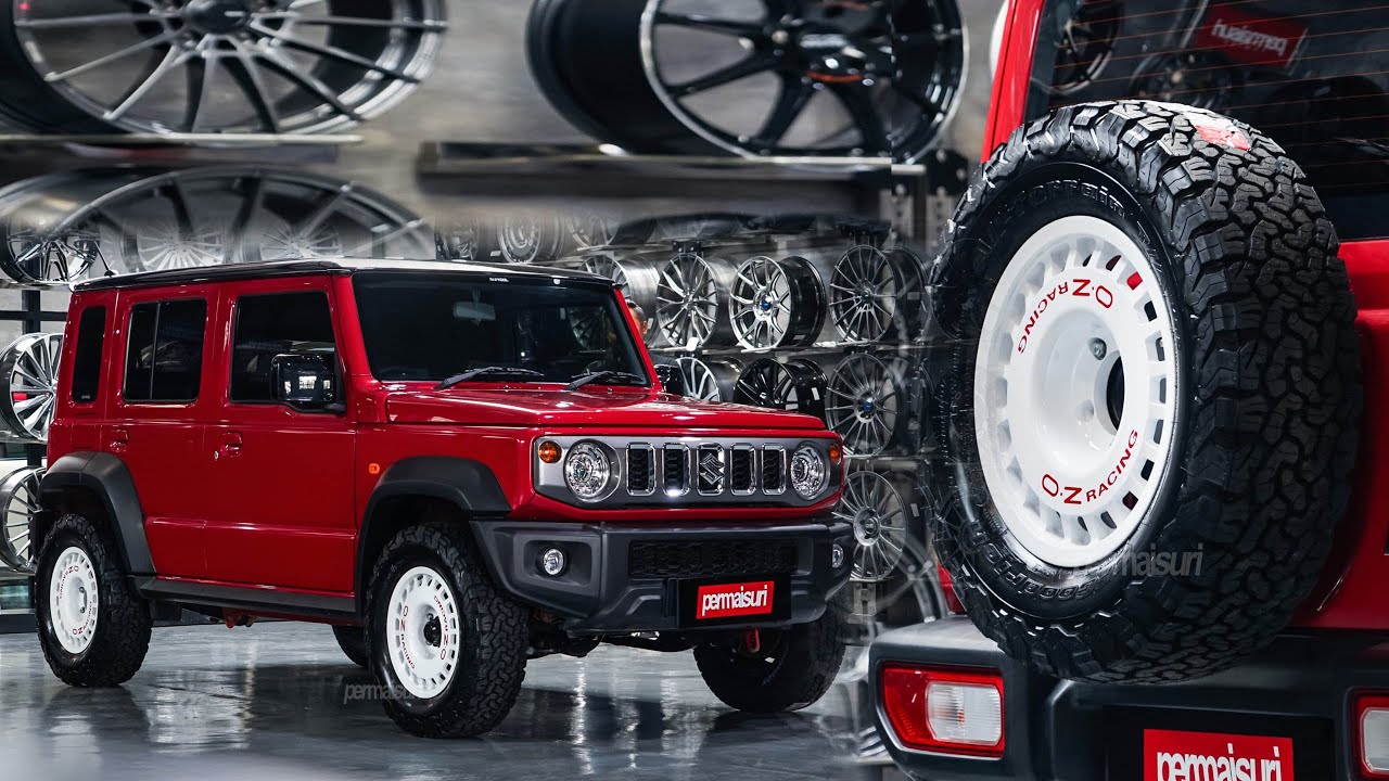 Suzuki Jimny Rolling with OZ Rally Racing 4x4