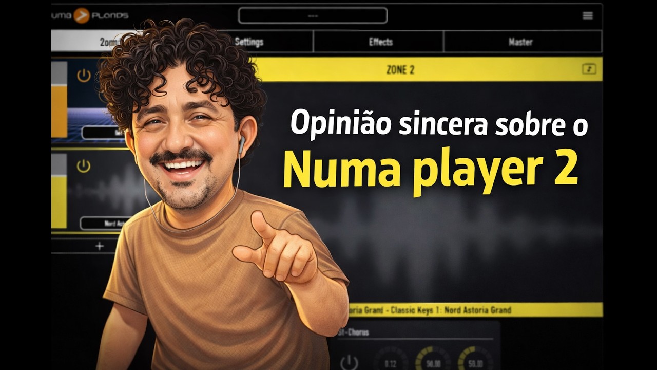 Minha Experiência com o Numa Player 2 + Sf2 .   #viral  #numaplayer2  #controladormidi #sf2 #ipad