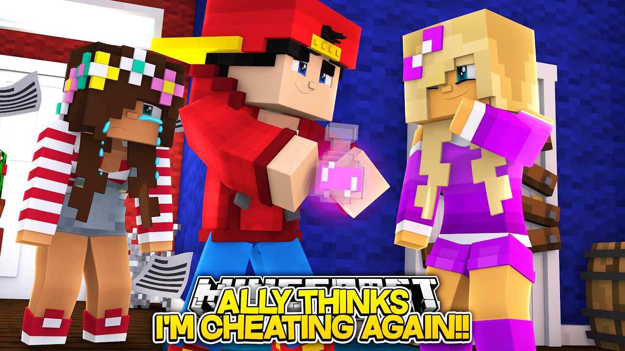 Minecraft Adventure - ALLY THINKS ROPO IS CHEATING AGAIN?!!!
