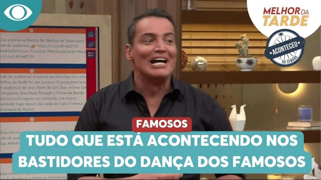 Bastidores do Dan&ccedil;a dos Famosos tem treta, fofoca e &lsquo;De f&eacute;rias com ex&rsquo; ao vivo | Aconteceu na Semana