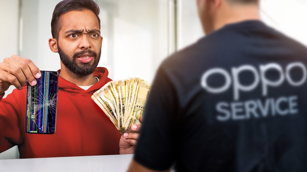 I tested OPPO's pickup and drop service - Broken Screen Repair!!