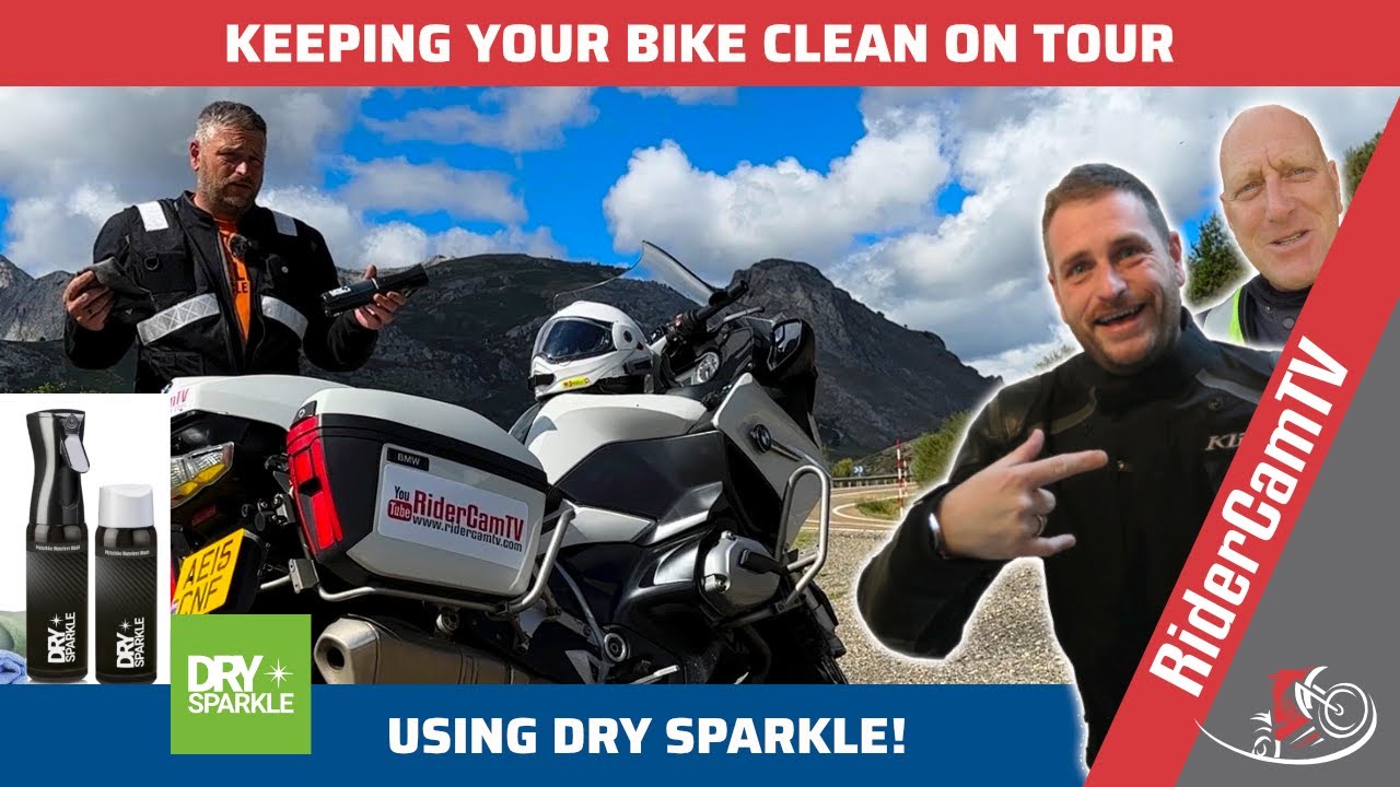 DrySparkle | Keeping your bike clean on tour!