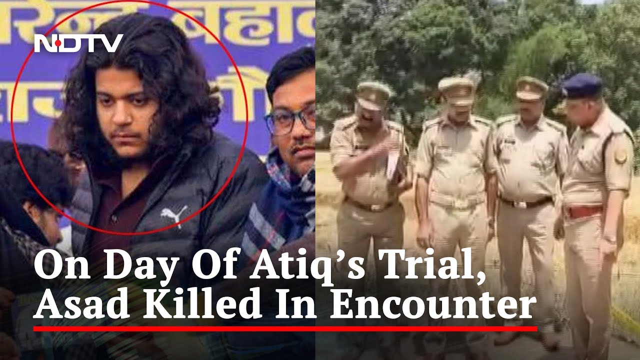 Asad Ahmed Encounter | Gangster's Son Killed In UP Encounter, 42 Rounds Fired, He Was In Disguise