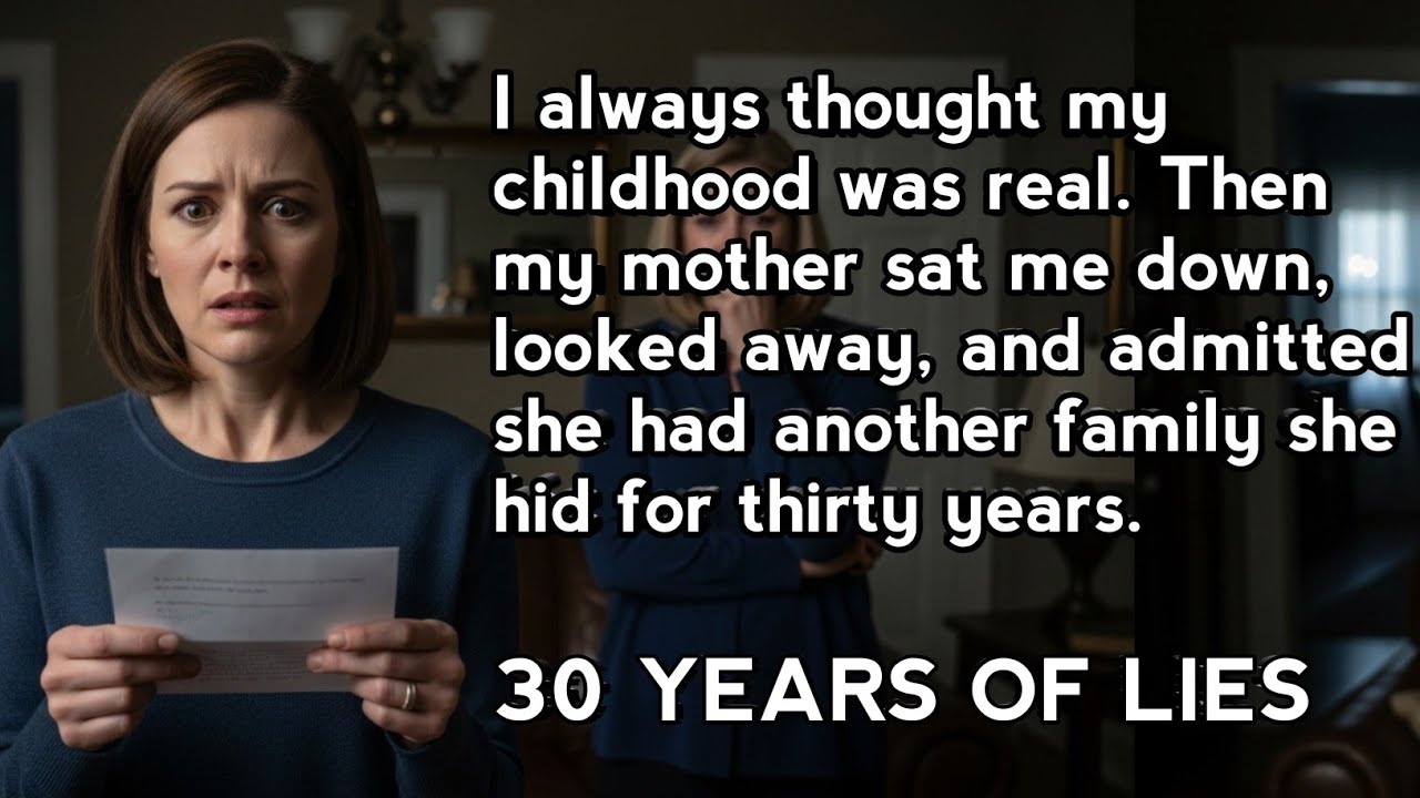 My Mother Hid a Secret Family for 30 Years… I Can’t Believe I Just Found Out
