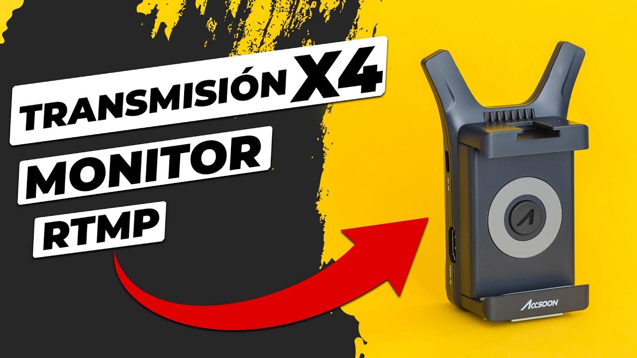 📌 MONITOR inalámbrico + TRANSMISOR de VÍDEO con MÓVIL 🧲 Accsoon CineView NANO