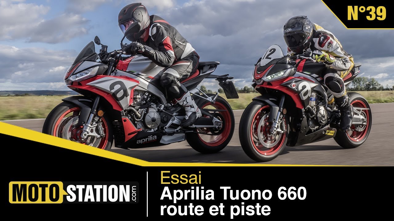 Essai Aprilia Tuono 660 sur route et circuit !