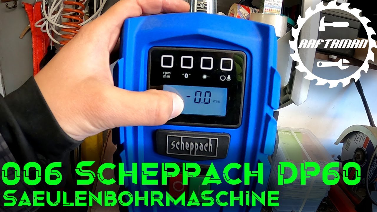 006 | Scheppach DP 60 | Säulenbohrmaschine | Showcase | DIY | Heimwerken