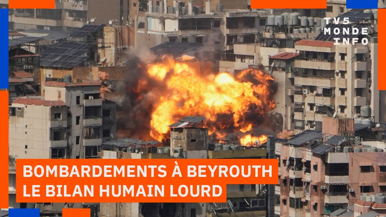 Beyrouth bombardée : Au moins 570 morts en 10 jours de guerre