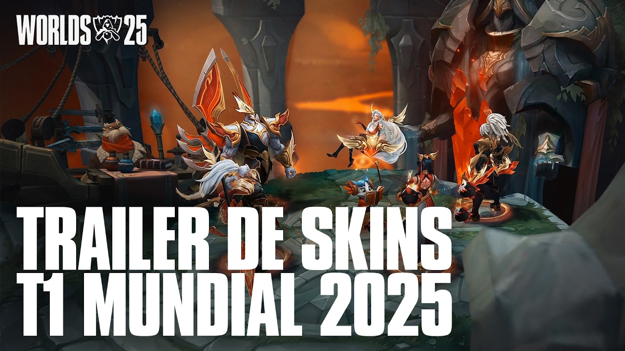 T1, Ascendentes: Campeonato Mundial 2025 | Trailer oficial das skins &ndash; League of Legends