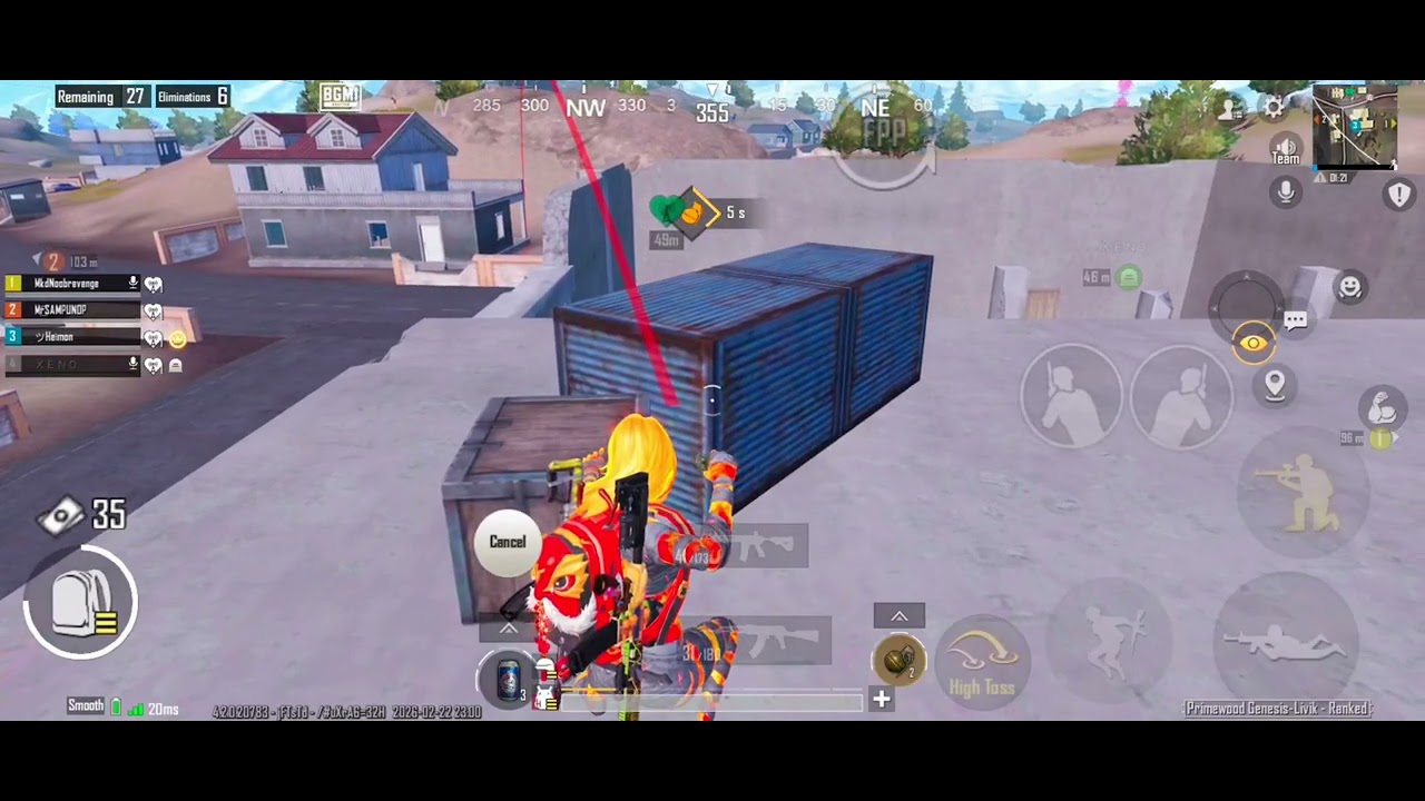 Meghalaya jaiñtia team BGMI playing rush gameplay 