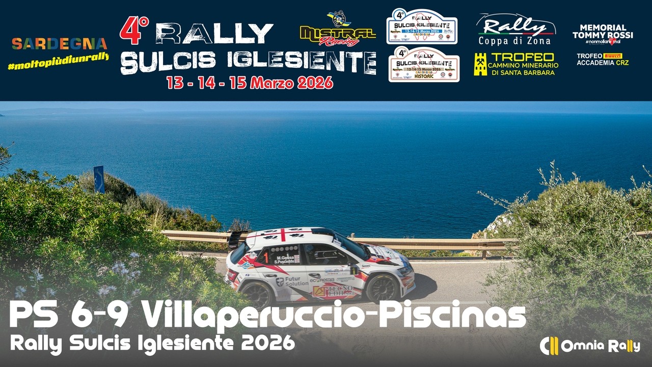 4&ordm; Rally Sulcis Iglesiente - PS Villaperuccio-Piscinas 6/9