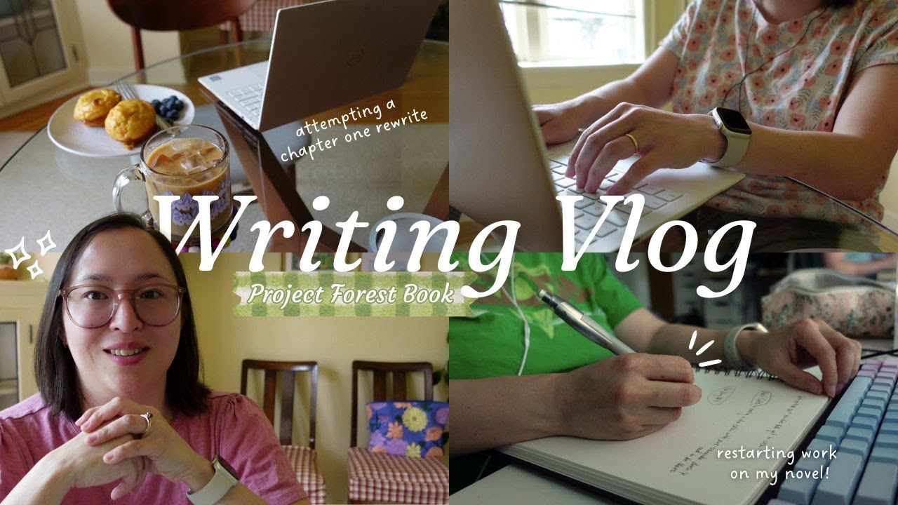 What am I doing with my first chapter? restarting my novel writing outside of work 📗 Writing Vlog