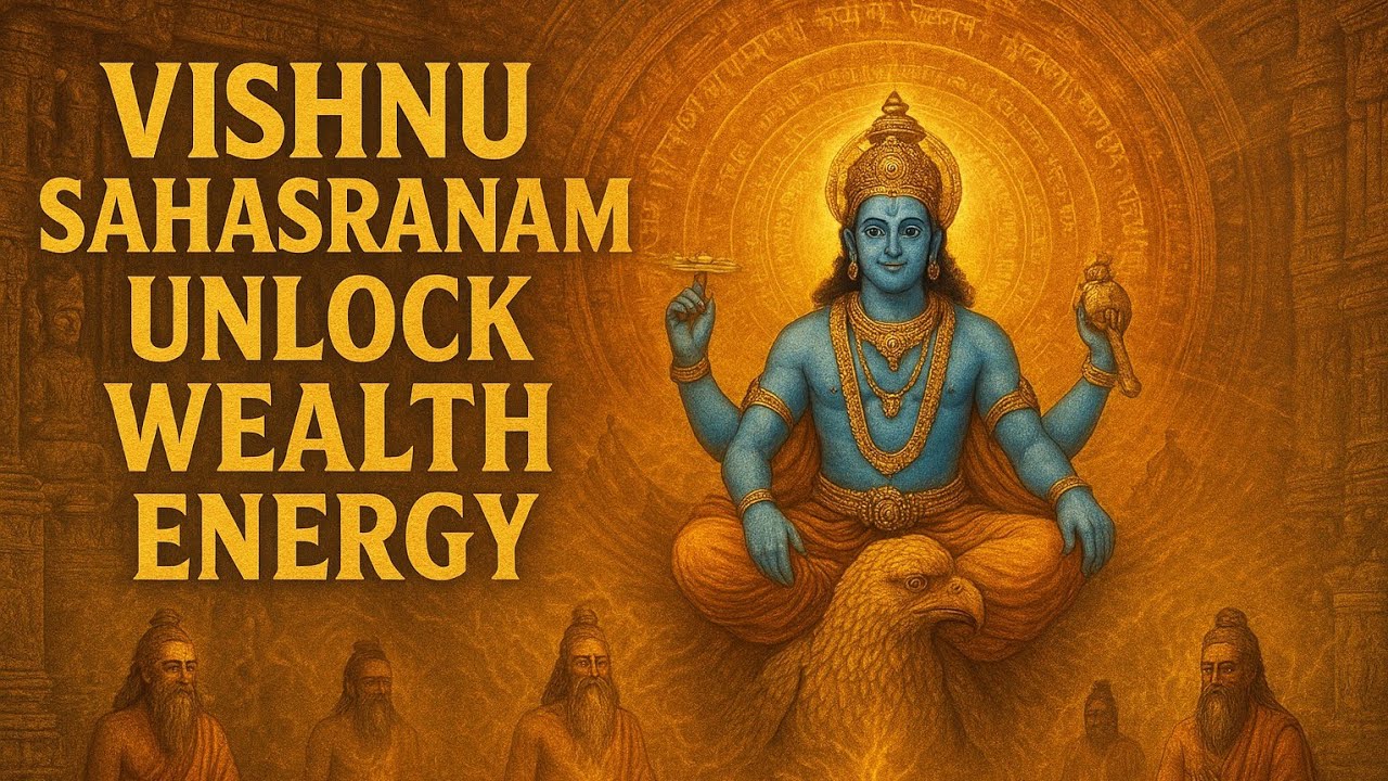 "🌍Why the World Chants Vishnu Sahasranama 🔱 Unlock Infinite Wealth Energy ✨"
