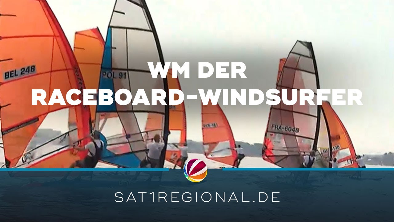 WM der Raceboard-Windsurfer: Das Finale am Steinhuder Meer