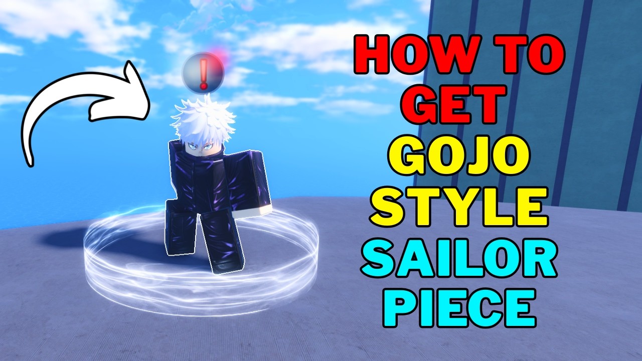 How To Get Gojo Fighting Style in Sailor Piece | Gojo Trainer NPC Location | Roblox