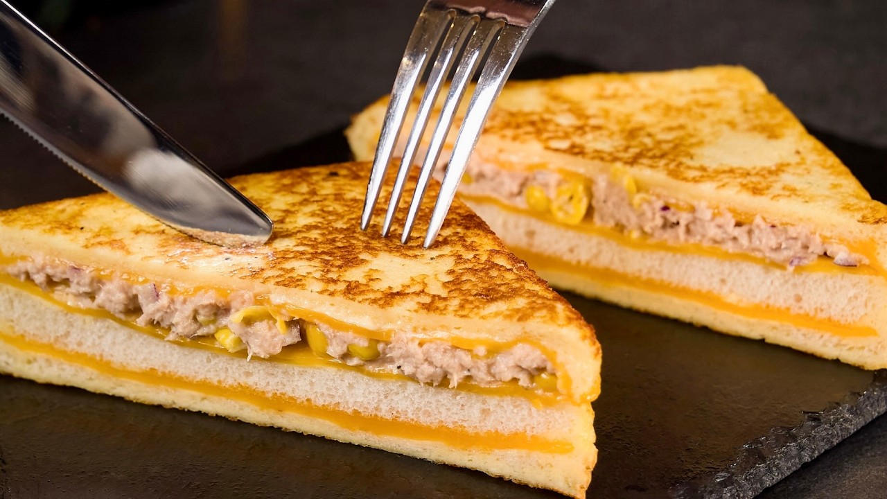 A New Breakfast in 5 Minutes! I Cook This Sandwich Every Day! Nobody Knows This Recipe!