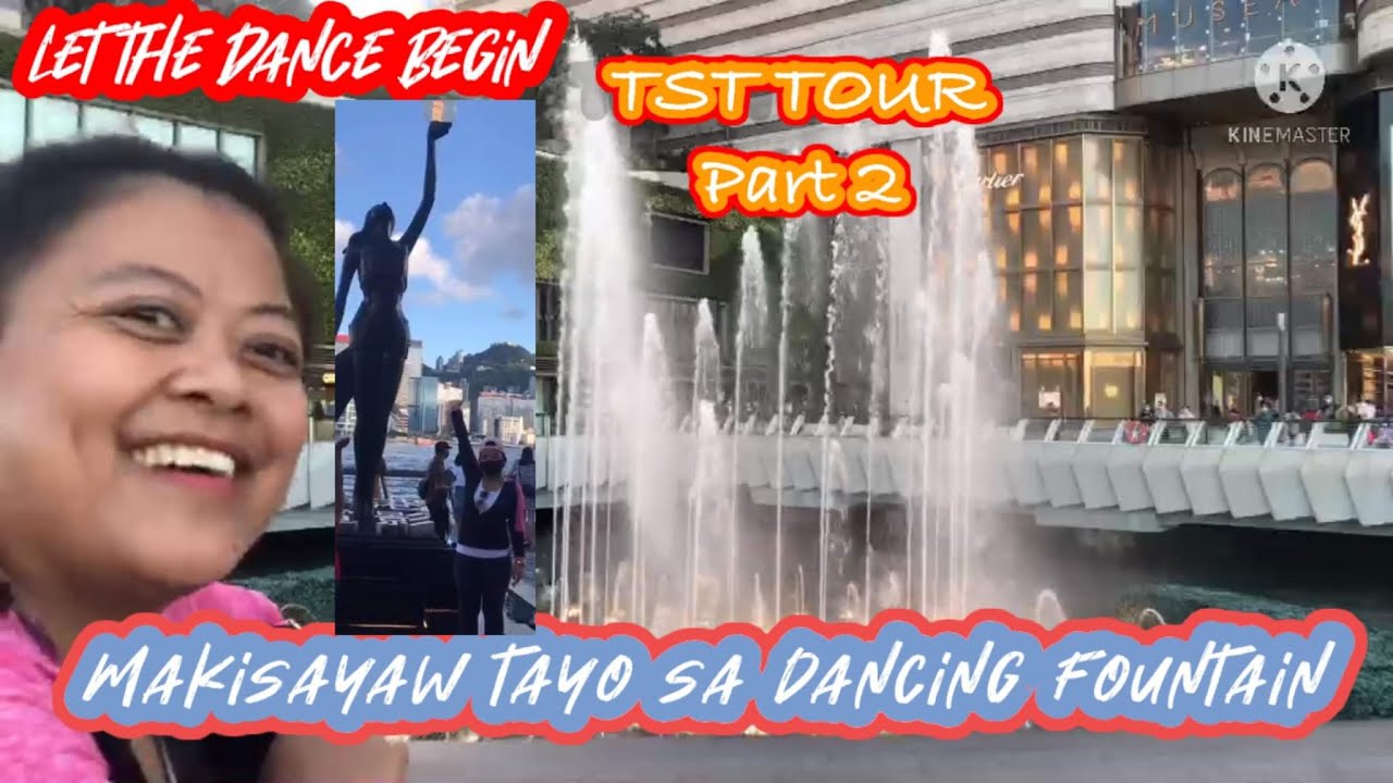 Dancing fountain in Avenue of Stars | Maria Olino