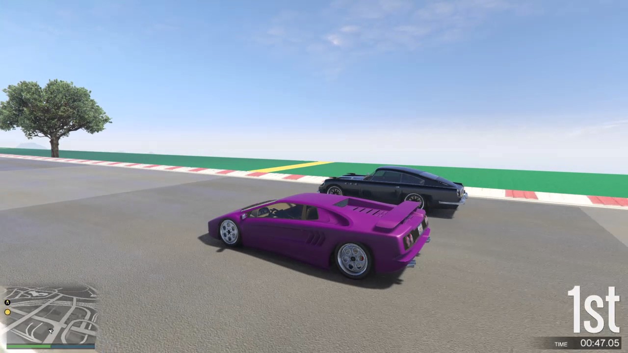 GTA 5 Top Speed Drag Race (Infernus Classic vs. JB 700)
