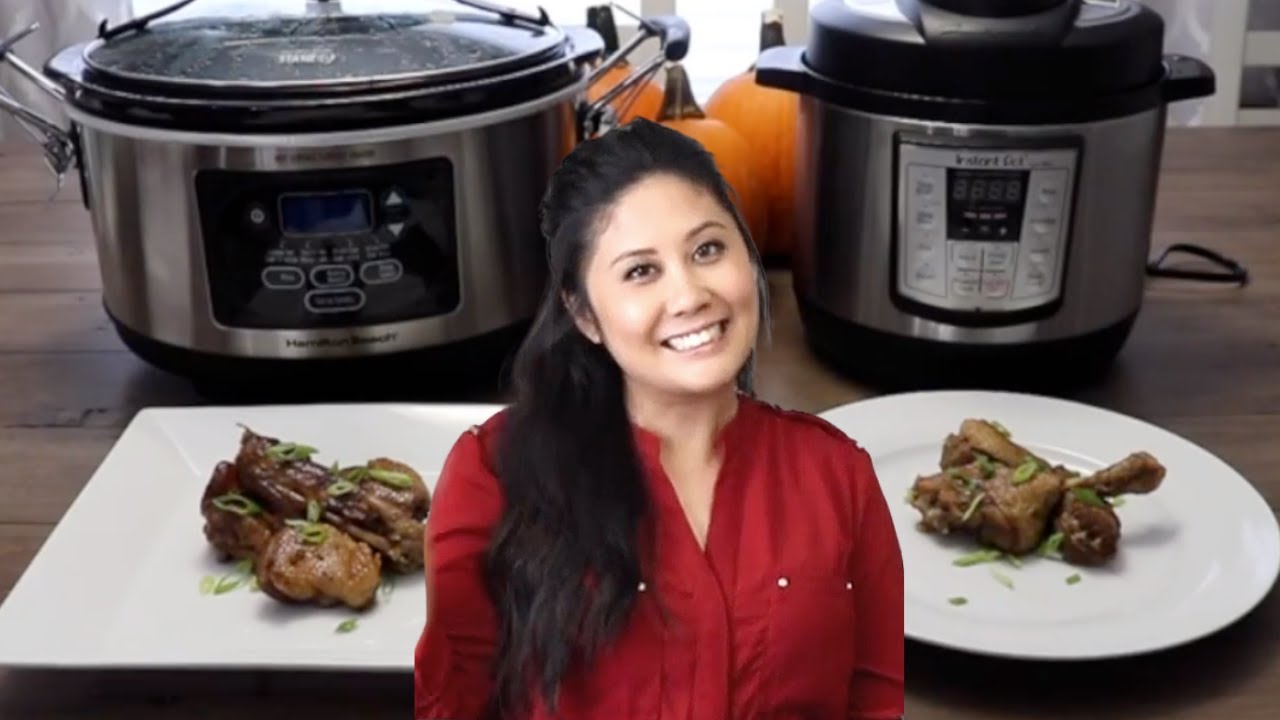 Slow Cooker VS Instant Pot- Duck Adobo