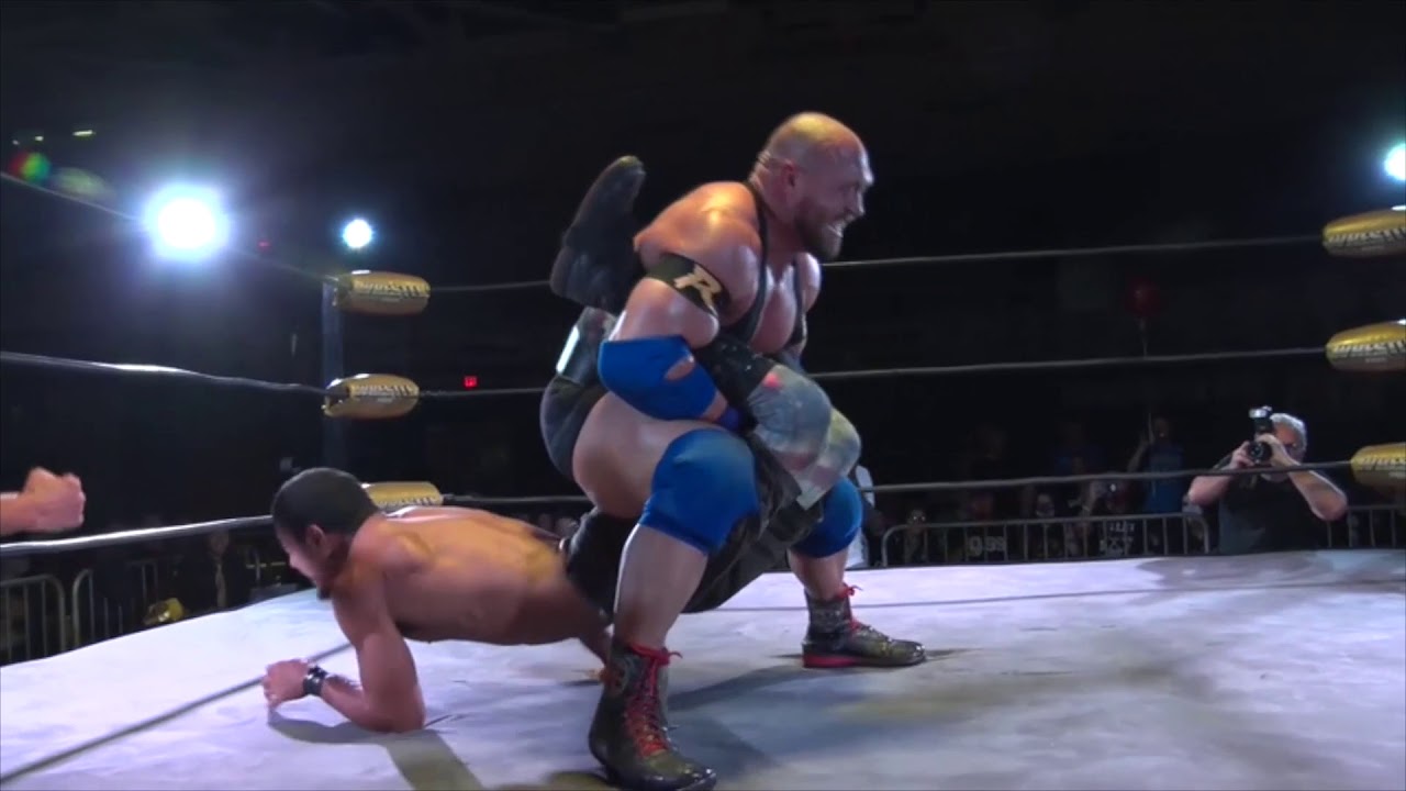 The Big Guy Ryback vs AR Fox 09/09/17 WrestlePro