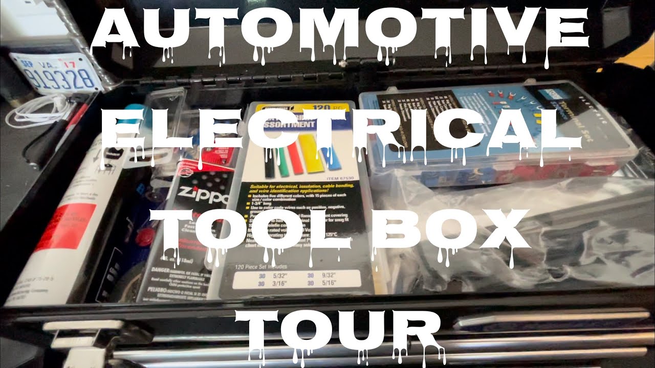 Automotive electrical tool box tour