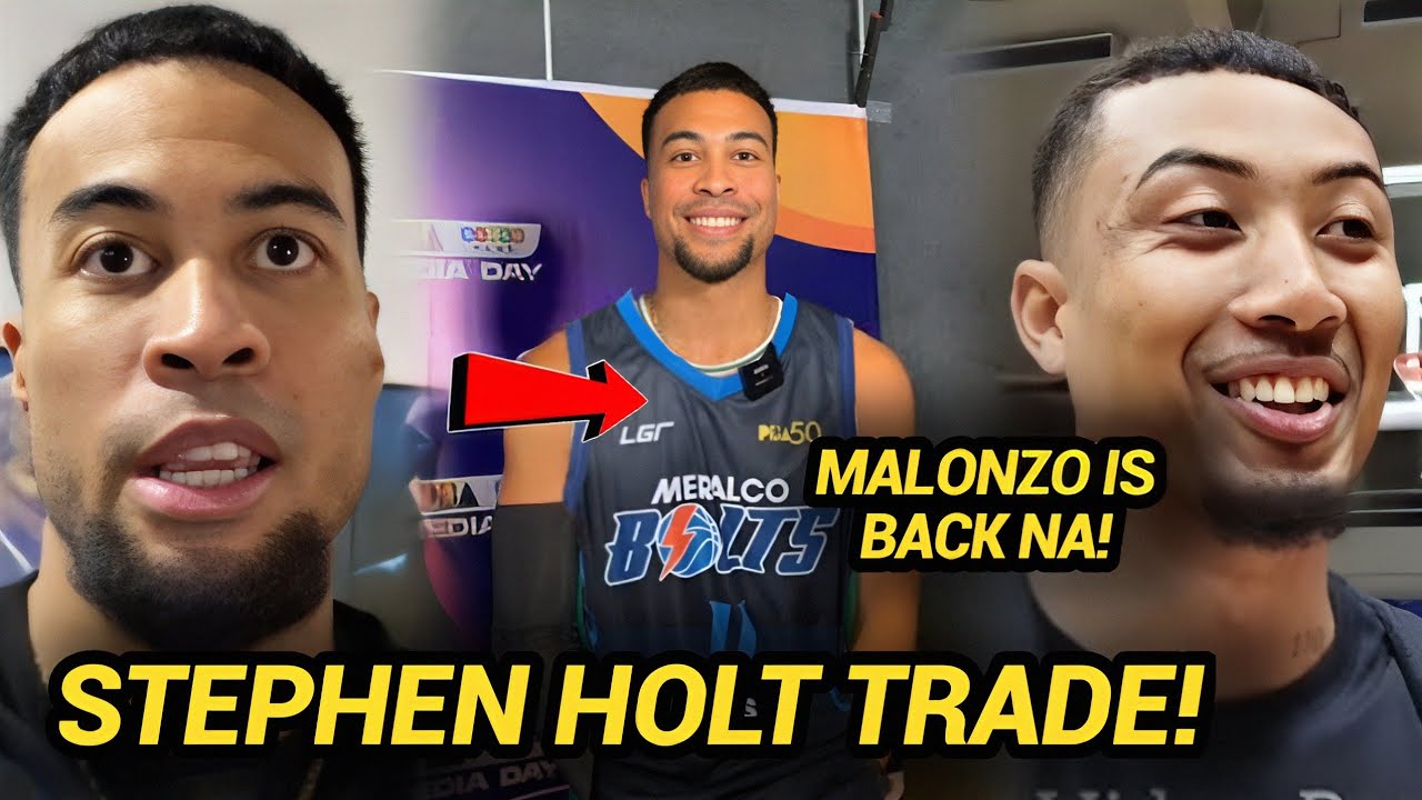 BREAKING NEWS! CONFIRM GINEBRA TRADE GINULAT ANG LAHAT STEPHEN HOLT BIBITAWAN NA | MALONZO IS BACK!