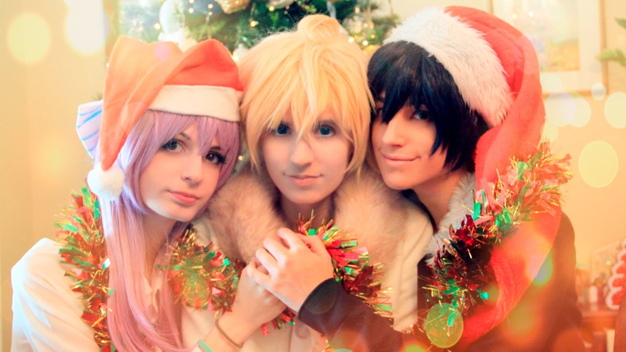 Owari no Seraph Cosplay [Mika, Yuu & Shinoa] It's Christmas time!