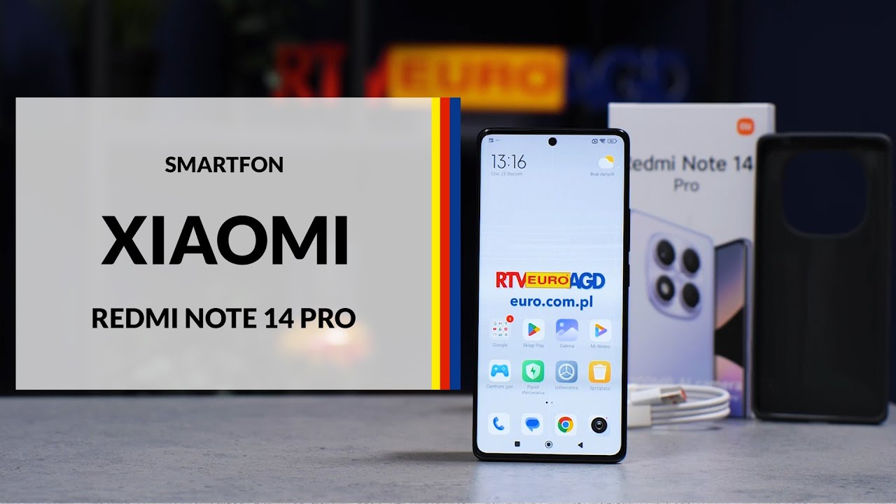 Smartfon Xiaomi Redmi Note 14 Pro &ndash; dane techniczne &ndash; RTV EURO AGD