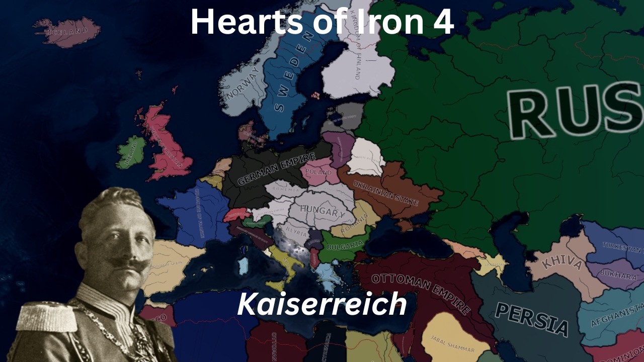 Kaiserreich Timelapse - HOI4 Timelapse