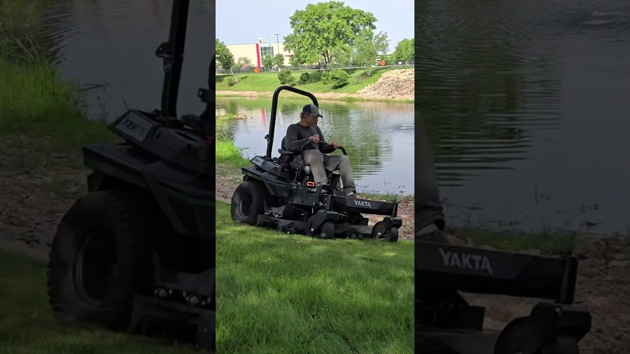 A zero-turn mower you can TRUST to hold the hills!| Yakta