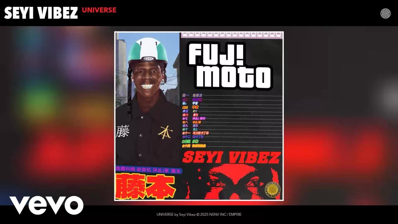 Seyi Vibez - UNIVERSE (Official Audio)