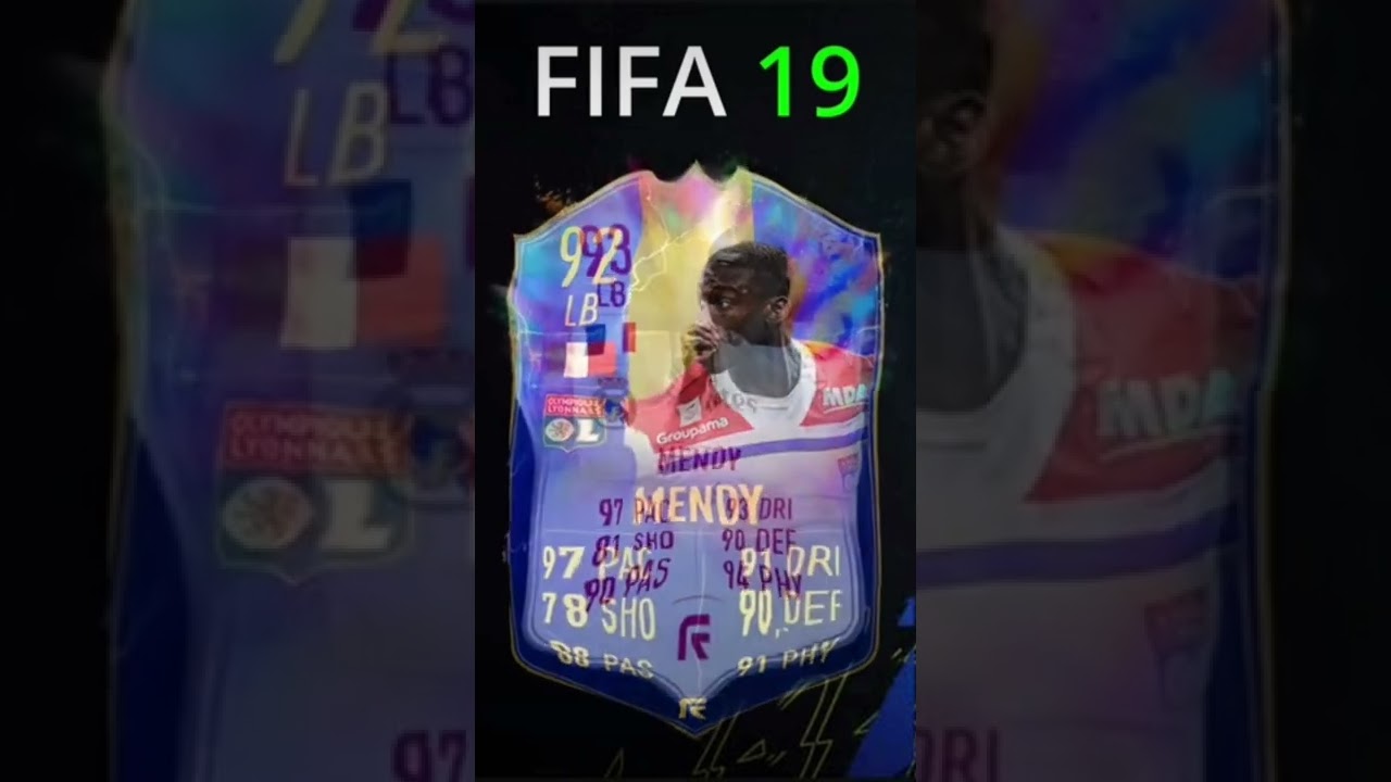 Ferland Mendy 💪❤ Card Evolution🔥🔥FIFA(18-22) #shorts