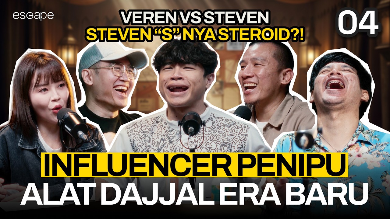 SOSMED = ALAT DAJJAL!? DOSA PEMBODOHAN PUBLIK - Escape Eps 4 (ft Steven, Felix Siauw, Koi, Verren)