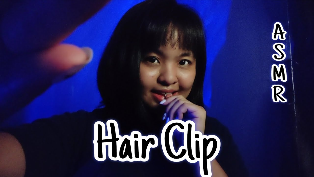 ASMR Invisible Hair Clip With Hair Brushing