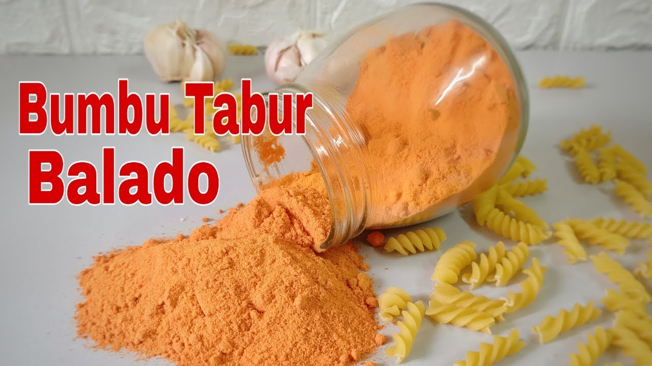 Resep Bumbu Tabur Rasa Balado: Untuk Taburan Berbagai Jajanan