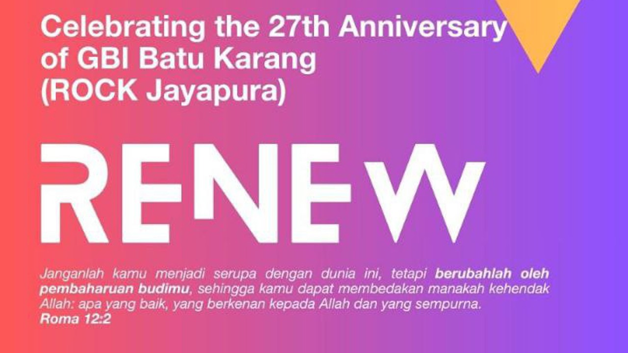 27th ROCK JAYAPURA ANNIVERSARY CELEBRATION 22 PEBRUARI 2026