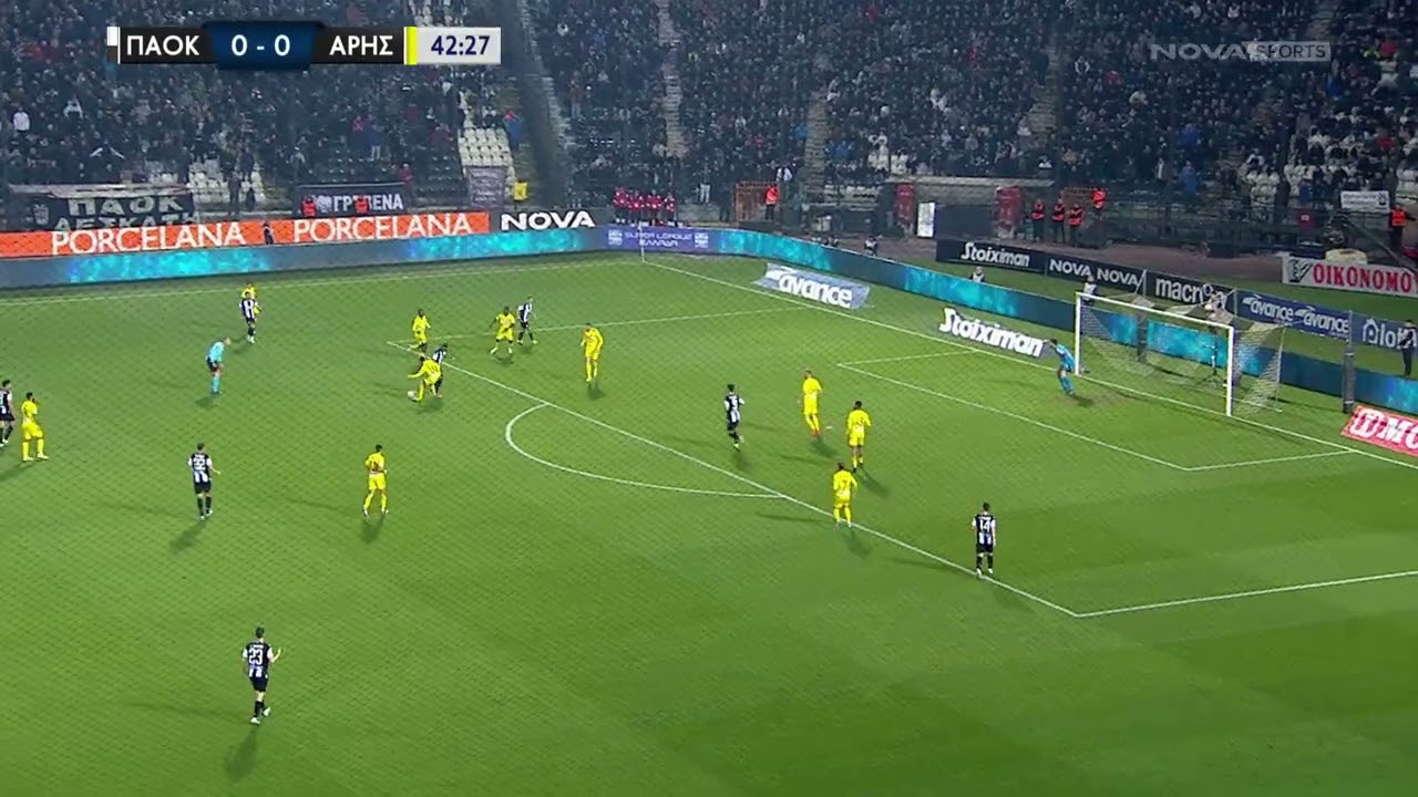 ΠΑΟΚ-Άρης: 1-0 (MD 16, 04/01/2023)