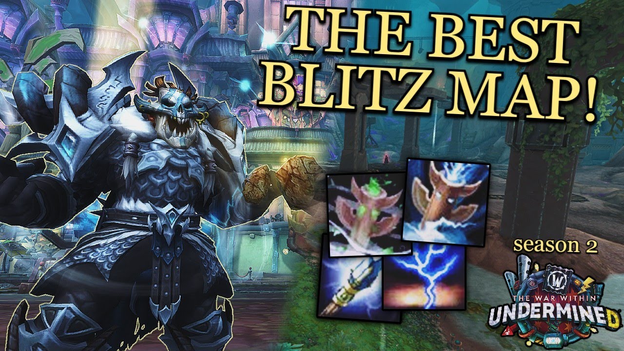 МОЙ ЛЮБИМЫЙ БЛИЦ! - Ресто Шаман БЛИЦ PvP - 11.1 WoW Война Внутри