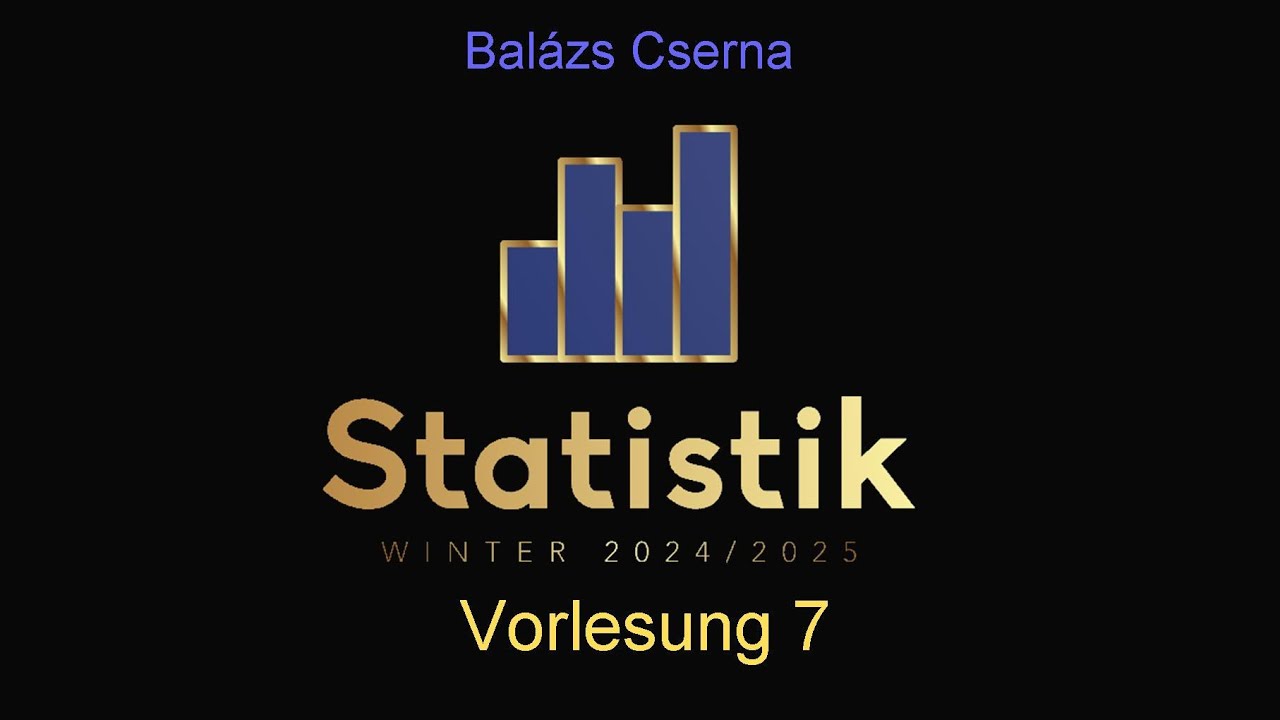 7. Einfache lineare Regression (2/2) | Vorlesung zu Statistik