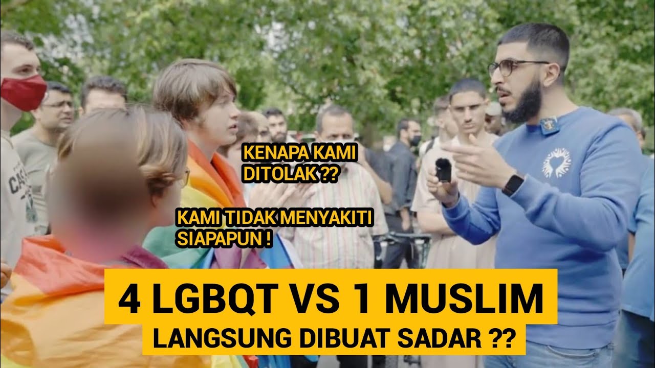 Merasa Paling Tersakiti Sekelompok Remaja LGBQT ini Langsung Sadar Ketika Mendengar ini ??