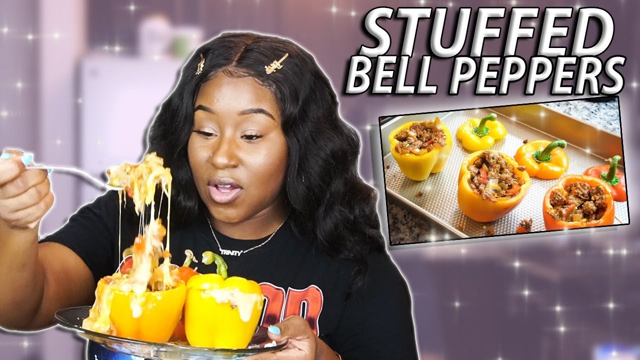 HOW TO MAKE STUFFED BELL PEPPERS
