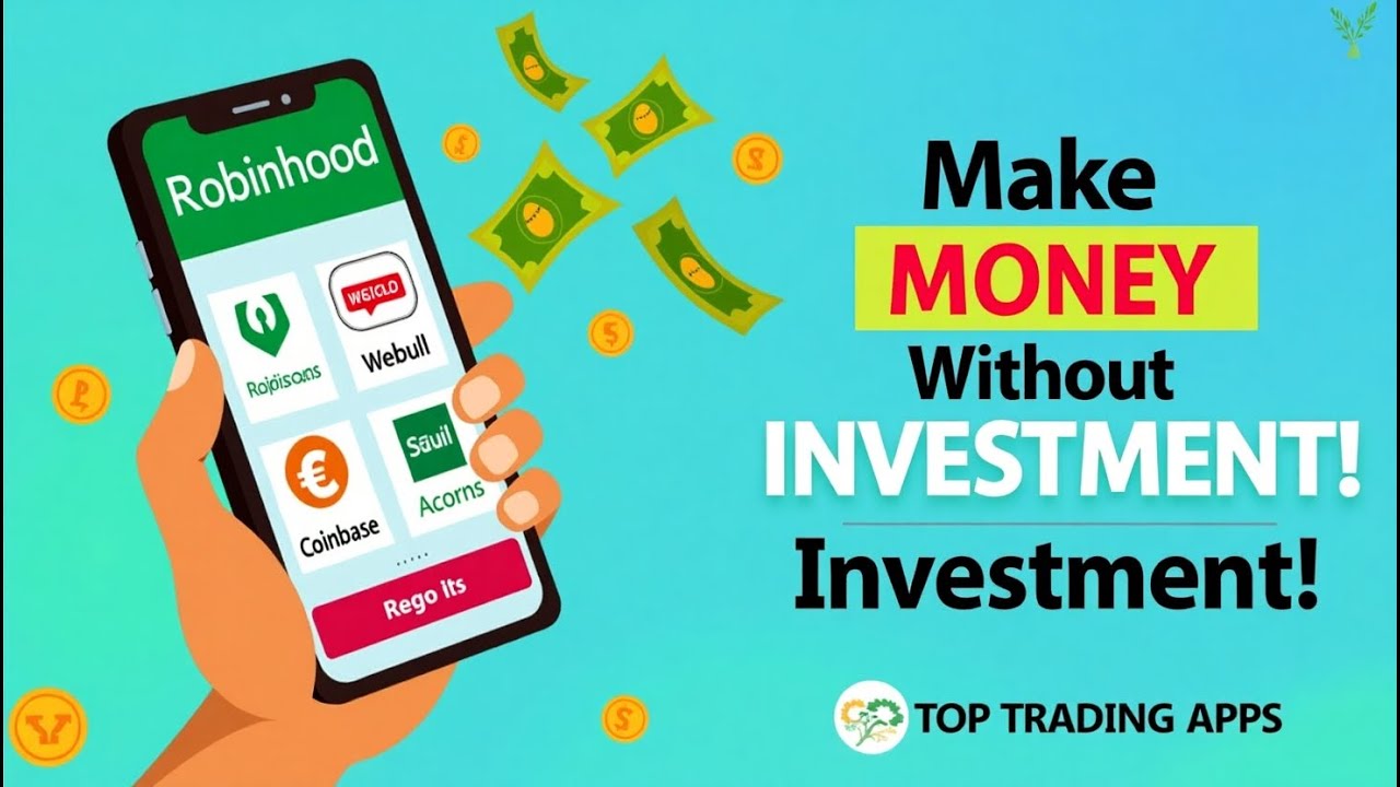 Trading Apps To Make Money With No Investment | Start Earning Today