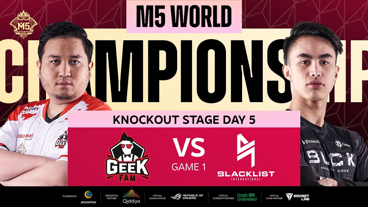 (FIL) M5 Knockouts, день 5 | BLCK против GEEK | Игра 1