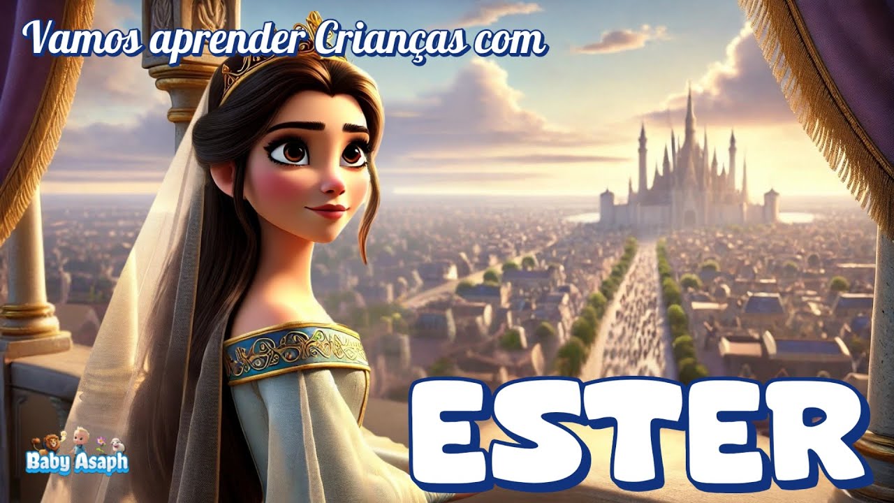 🎵 Ester, Coragem de Rainha - Música Infantil Bíblica 🎶 | Uma História de Fé, Propósito e Ousadia! 👑✨