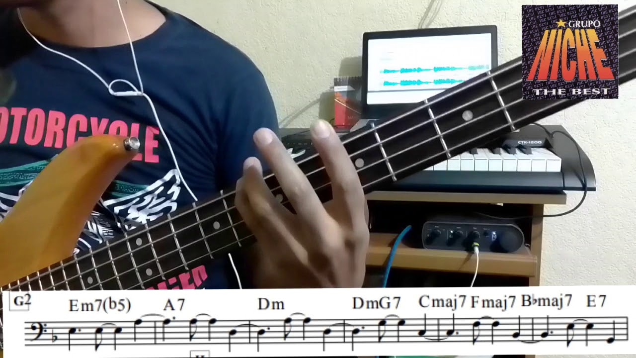 Sin sentimiento - Cover Bass con Partitura