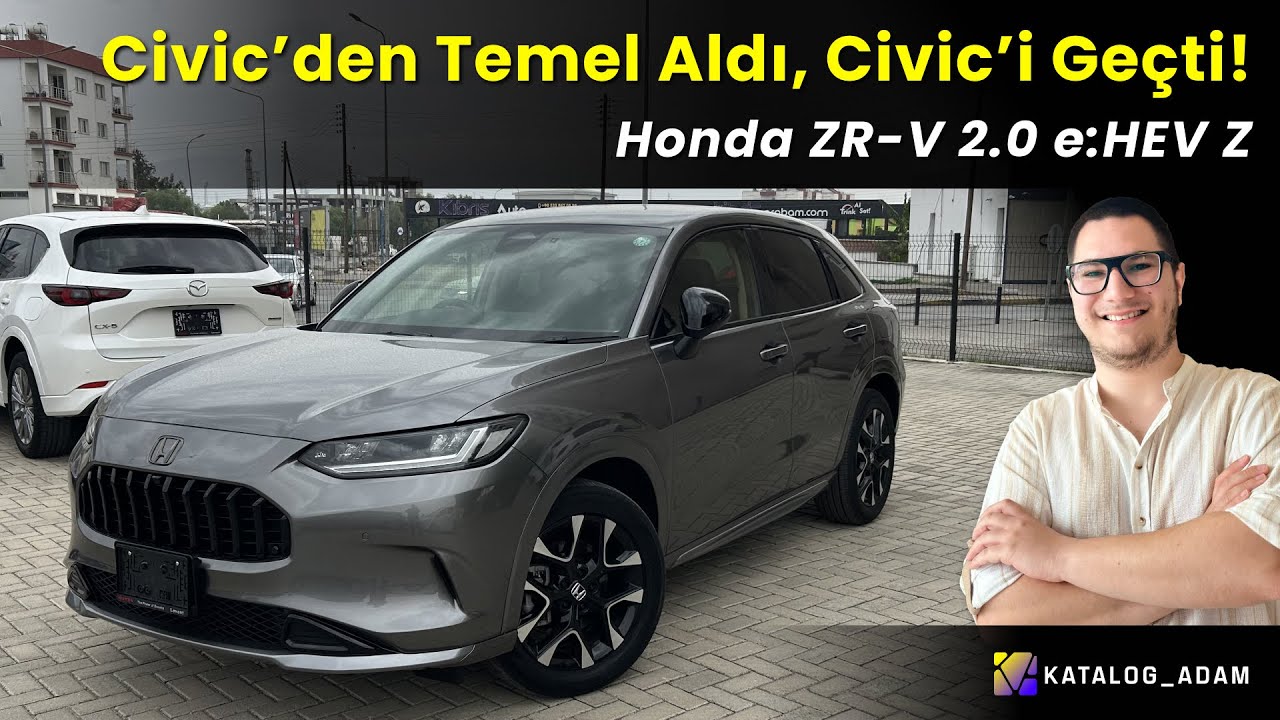 Civic'den Temel Aldı, Civic'i Geçti - Honda ZR-V İncelemesi #honda #kktc #jdm #zrv #hondazrv