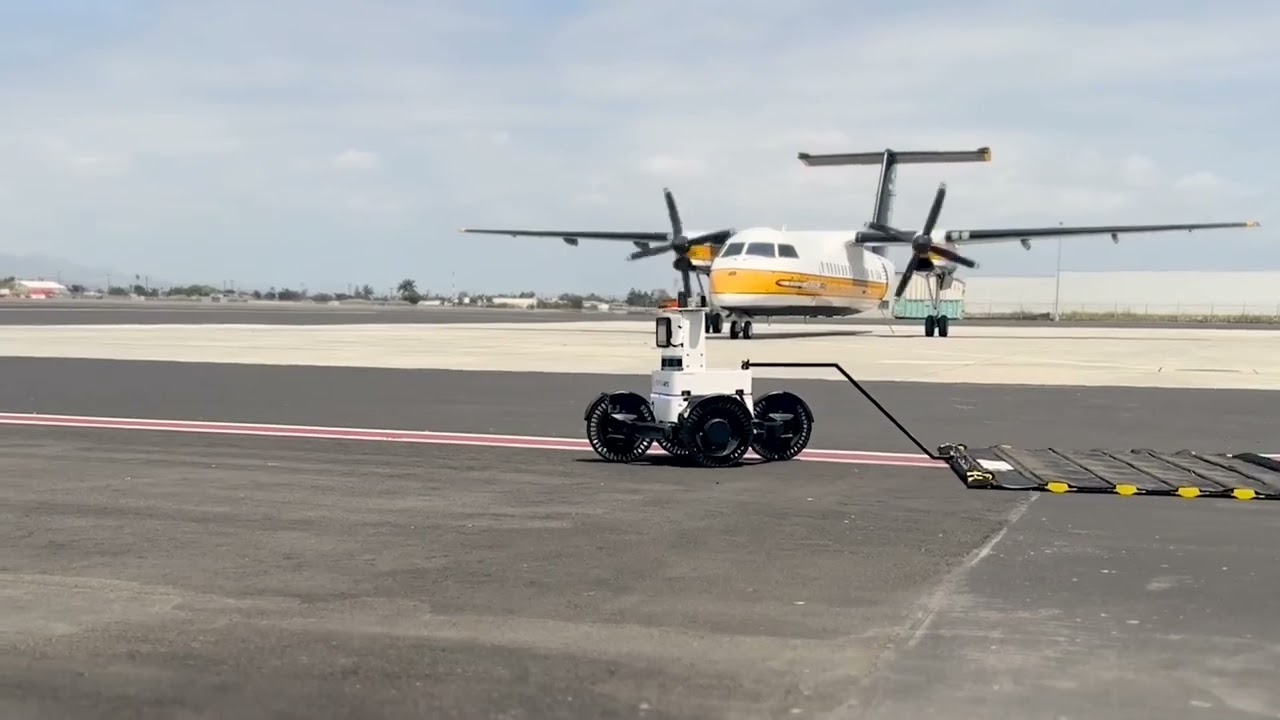 Buy Capra Robot UK | Autonomous Mobile Robot for Security, Inspection & Logistics