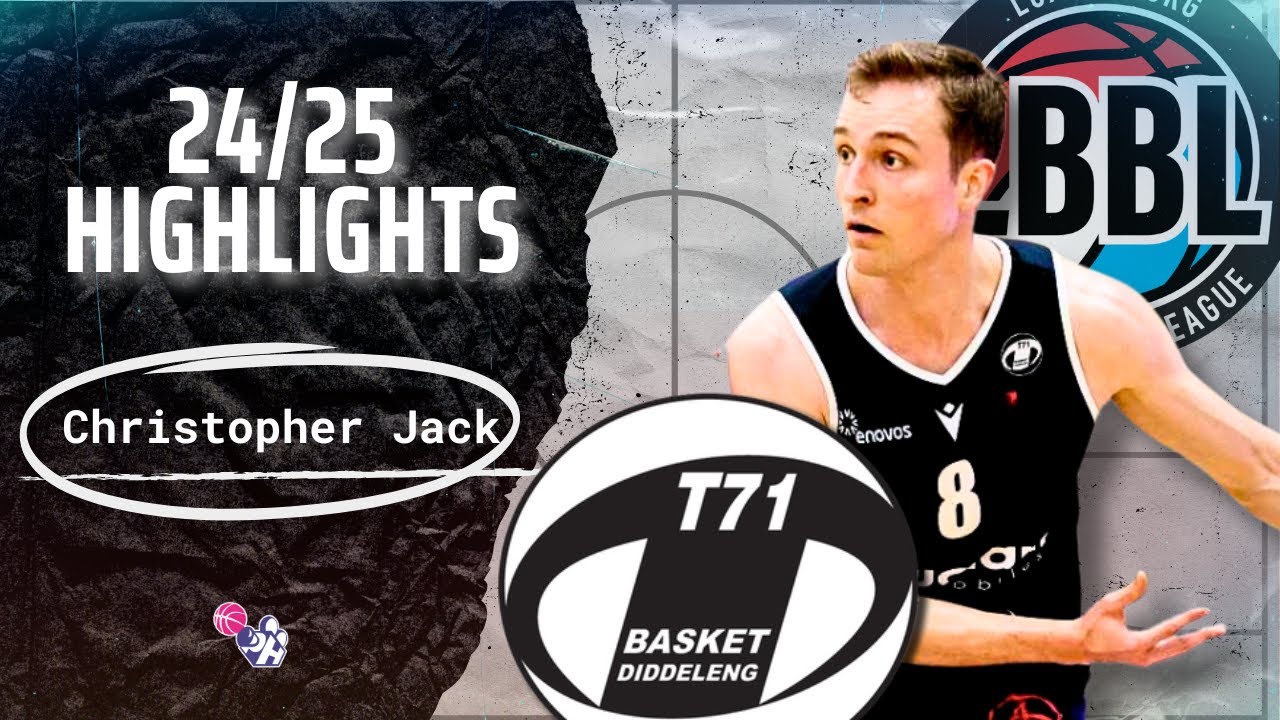 Christopher Jack Highlights 2024/25 || Luxembourg LBBL || T71