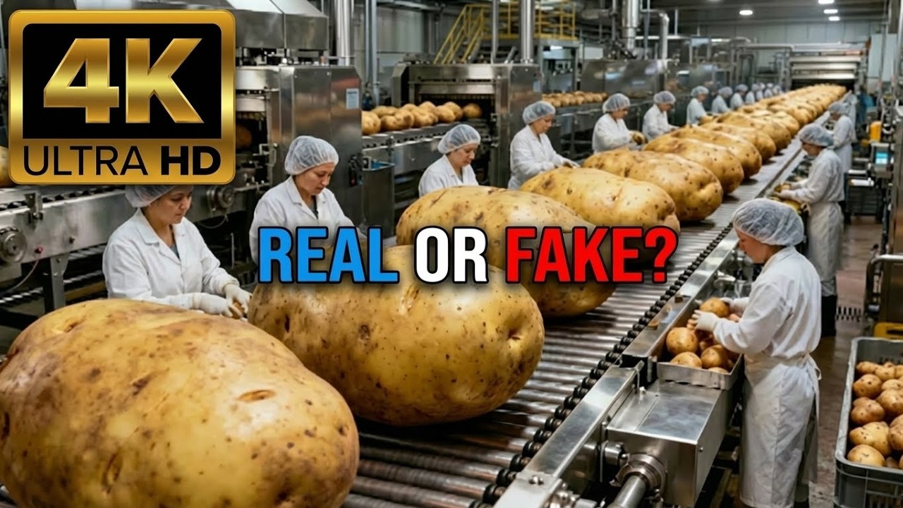 Inside a Mega Potato Chip Factory: From Whole Potatoes to Perfectly Crispy