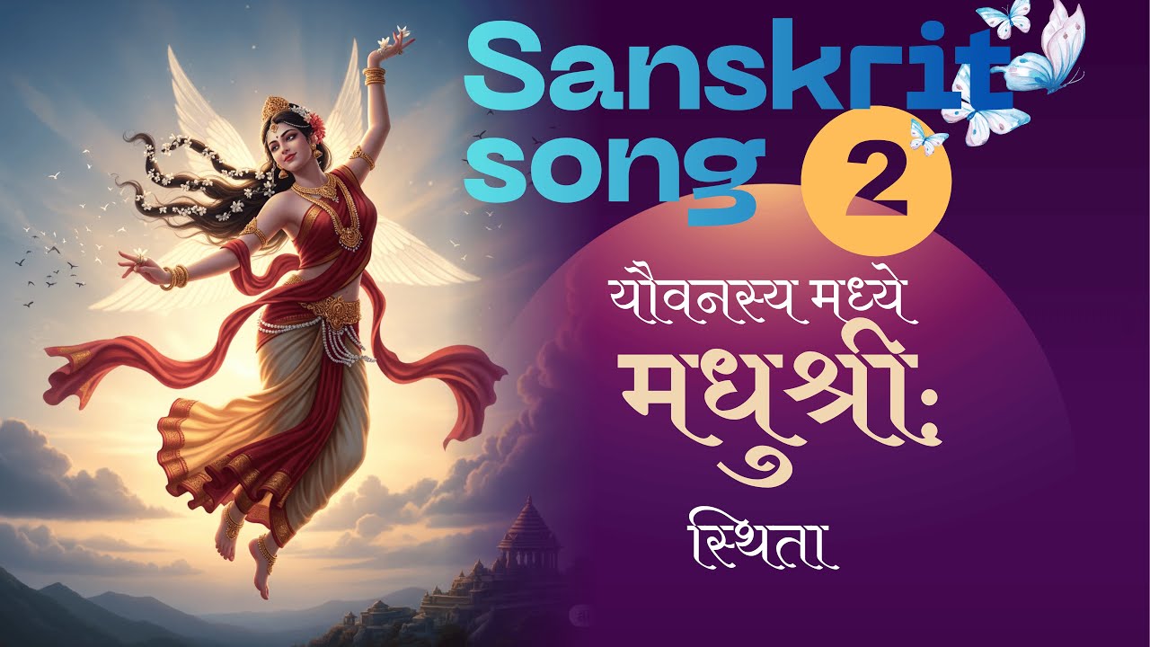Melody Sanskrit song_यौवनस्य मध्ये मधुश्री: स्थिता_ MUST listen_you will love it #yugantarpremi